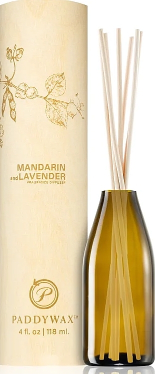 Dyfuzor zapachowy Mandarynka i lawenda - Paddywax Eco Green Diffuser Mandarin & Lavender — Zdjęcie N1
