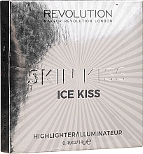 Kup PRZECENA!  Rozświetlacz do twarzy - Makeup Revolution Skin Kiss *