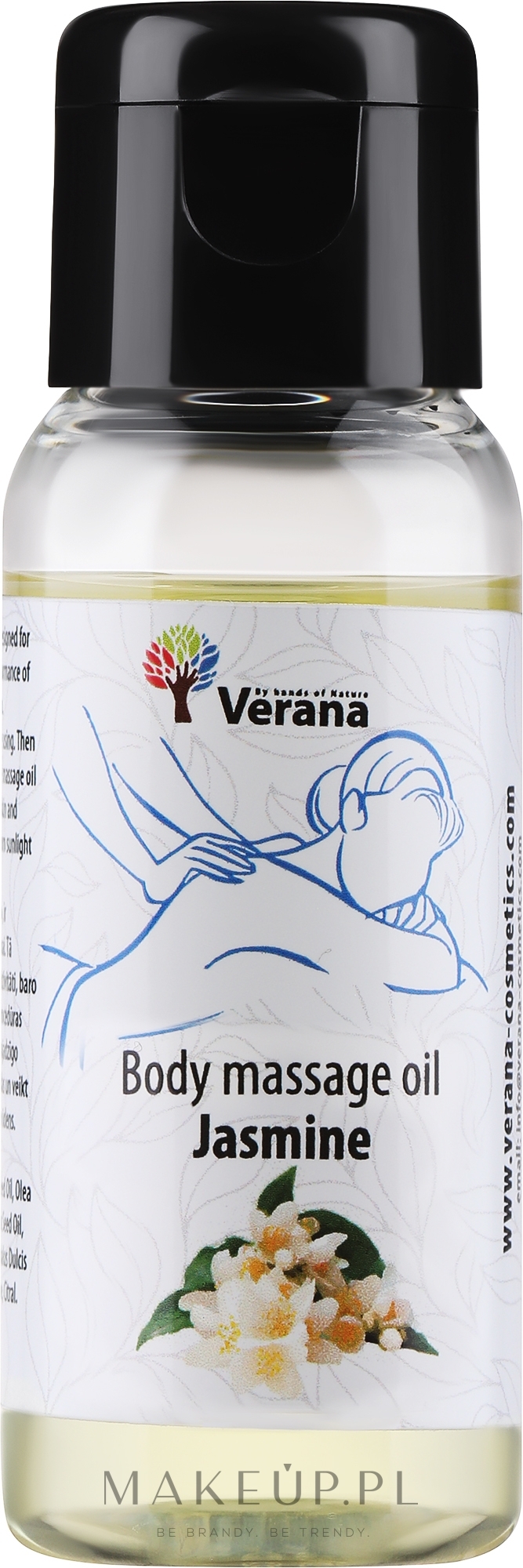 Olejek do masażu ciała Jasmine Flower - Verana Body Massage Oil  — Zdjęcie 30 ml