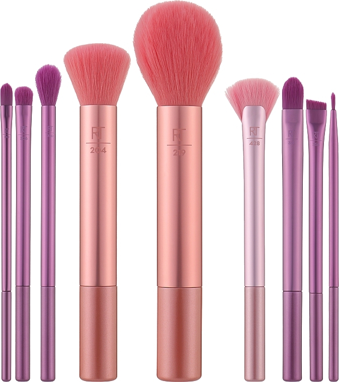 Zestaw pędzli do makijażu, 9 szt. - Real Techniques Insta Artist Brush Set — Zdjęcie N1