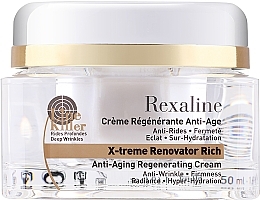 Regenerujący krem przeciw oznakom starzenia do cery dojrzałej - Rexaline Line Killer X-Treme Renovator Rich Cream — Zdjęcie N1
