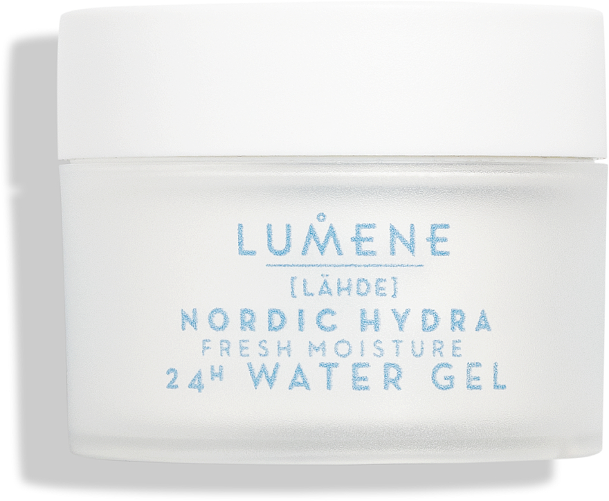 PREZENT! Intensywnie nawilżający żel do twarzy - Lumene [Lahde] Nordic Hydra Fresh Moisture 24H Water Gel (miniprodukt) — Zdjęcie N1