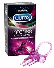 Nakładka wibrująca - Durex Intense Orgasmic Little Devil Vibrating Penis Ring — Zdjęcie N1