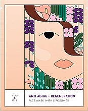 Kup WYPRZEDAŻ Regenerująca maska do twarzy - You & Oil Anti-Aging & Regeneration Face Mask With Liposomes *