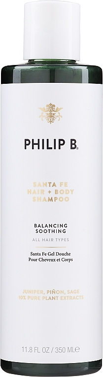 Równoważący szampon do włosów - Philip B Scent of Santa Fe Balancing Shampoo — Zdjęcie N1