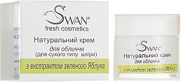 Krem do twarzy z ekstraktem z zielonego jabłka do skóry suchej - Swan Face Cream — Zdjęcie N1
