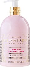 Kup Mydło w płynie do rąk Różowy szampan i czarny bez - Baylis & Harding Pink Fizz & Elderflower Hand Wash Limited Edition