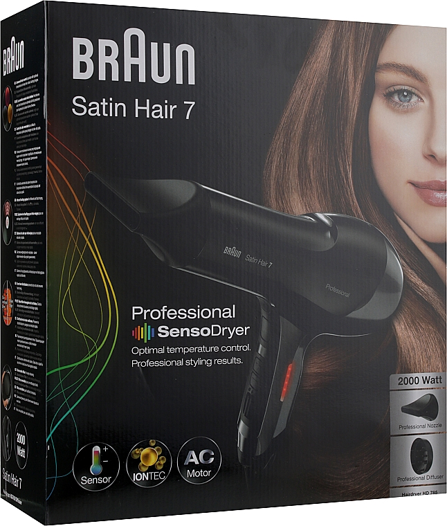 Suszarka do włosów - Braun Satin Hair 7 HD 785 — Zdjęcie N3