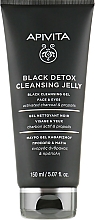 Kup Czarny żel oczyszczający do twarzy - Apivita Black Detox Cleansing Jelly