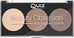 PRZECENA! Paleta cieni do powiek - Quiz Cosmetics Beauty Obssesion * — Zdjęcie N2