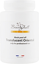 Maska alginianowa Złoty olejek arganowy - Beautyhall Algo Translucent Peel Off Oriental — Zdjęcie N1