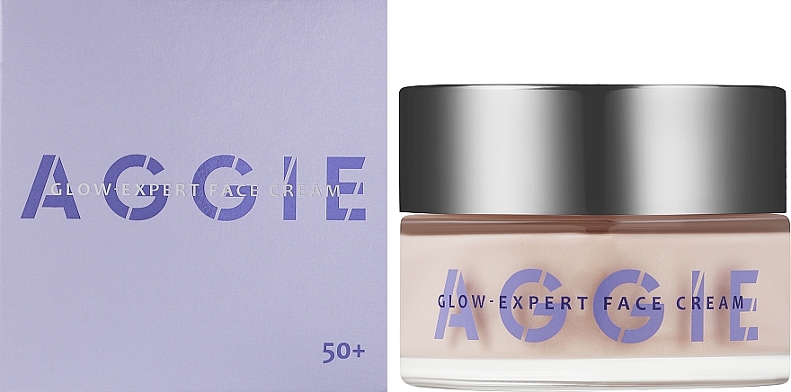 Rozświetlający krem ​​do twarzy - Aggie Glow Expert Face Cream — Zdjęcie N2