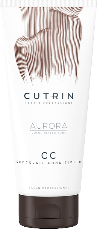 Koloryzująca odżywka do włosów brązowych - Cutrin Aurora CC Chocolate Conditioner