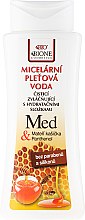 Kup PRZECENA! Woda micelarna do twarzy z mleczkiem pszczelim i koenzymem Q10 - Bione Cosmetics Honey + Q10 Wate*