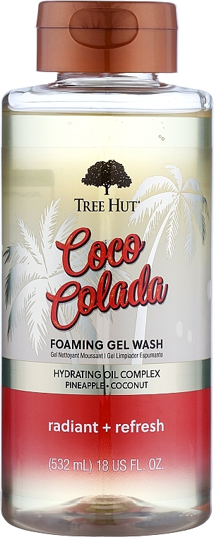Żel pod prysznic - Tree Hut Coco Colada Foaming Gel Wash — Zdjęcie N1