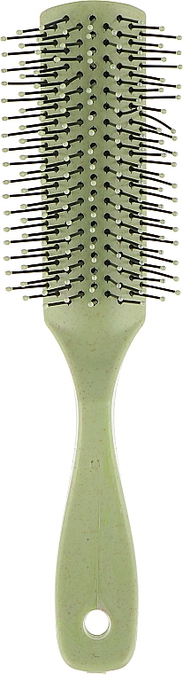 Szczotka do włosów, zielona, FC-016 - Dini — Zdjęcie N1