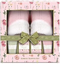 Kup Zestaw, 5 produktów - Baylis & Harding Royale Garden Rose, Poppy & Vanilla Luxury Slipper Gift Set