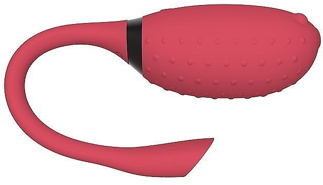 Zdalnie sterowane wibrujące jajko, czerwone - Magic Motion Fugu Smart Wearable Vibrator Red — Zdjęcie N3