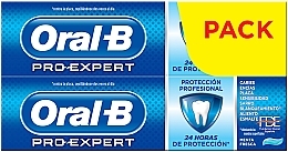 Zestaw past do zębów - Oral-B Pro-Expert Professional Protection (toothpaste/2x75ml) — Zdjęcie N1