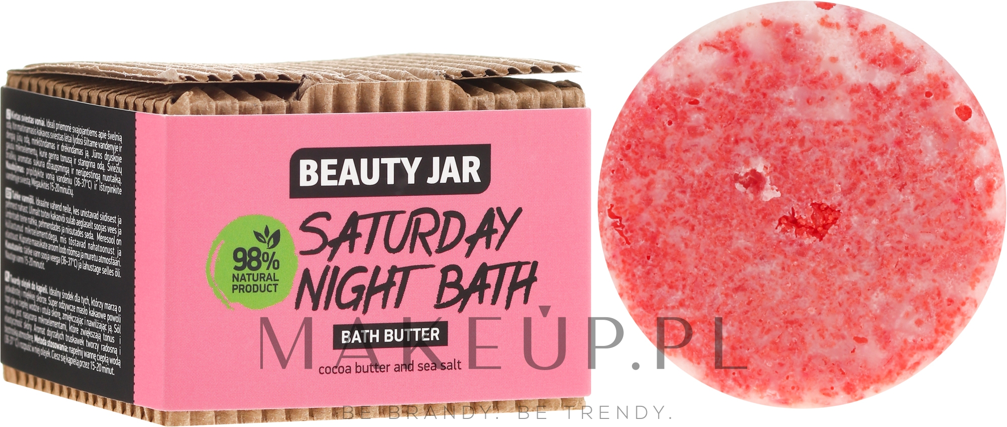 Masło do kąpieli - Beauty Jar Saturday Night Bath Bath Butter — Zdjęcie 100 g