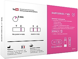 Test ciążowy z krwi - Lab.Home Babycheck-1 WB — Zdjęcie N2