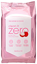 Kup Chusteczki oczyszczające do twarzy 30 szt. - Banila Co Clean It Zero Lychee Vita Cleansing Tissue Pink