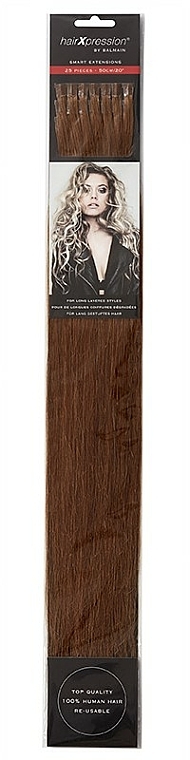 Pasemka do przedłużania włosów, 50 cm - Balmain Paris Hair Couture HairXpressions Extensions — Zdjęcie N1