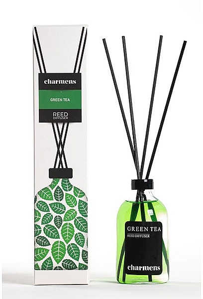 Dyfuzor zapachowy Zielona herbata - Charmens Reed Diffuser — Zdjęcie N1