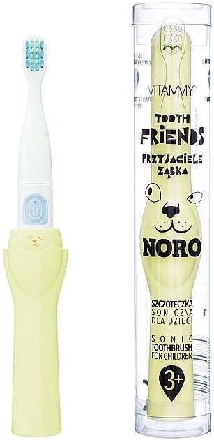 Elektryczna szczoteczka do zębów Tooth Friends Yellow Noro - Vitammy — Zdjęcie N1