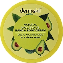 Krem do rąk i ciała z ekstraktem z awokado - Dermokil Hand & Body Cream Avocado Extract — Zdjęcie N2