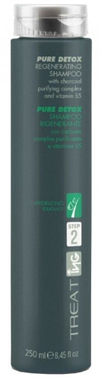Rewitalizujący szampon do włosów - ING Professional Treating Pure Detox Regenerating Shampoo  — Zdjęcie N1