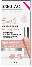 Kup Odżywka do paznokci - Semilac Nail Power Therapy 5 In 1 Recovery Nude 