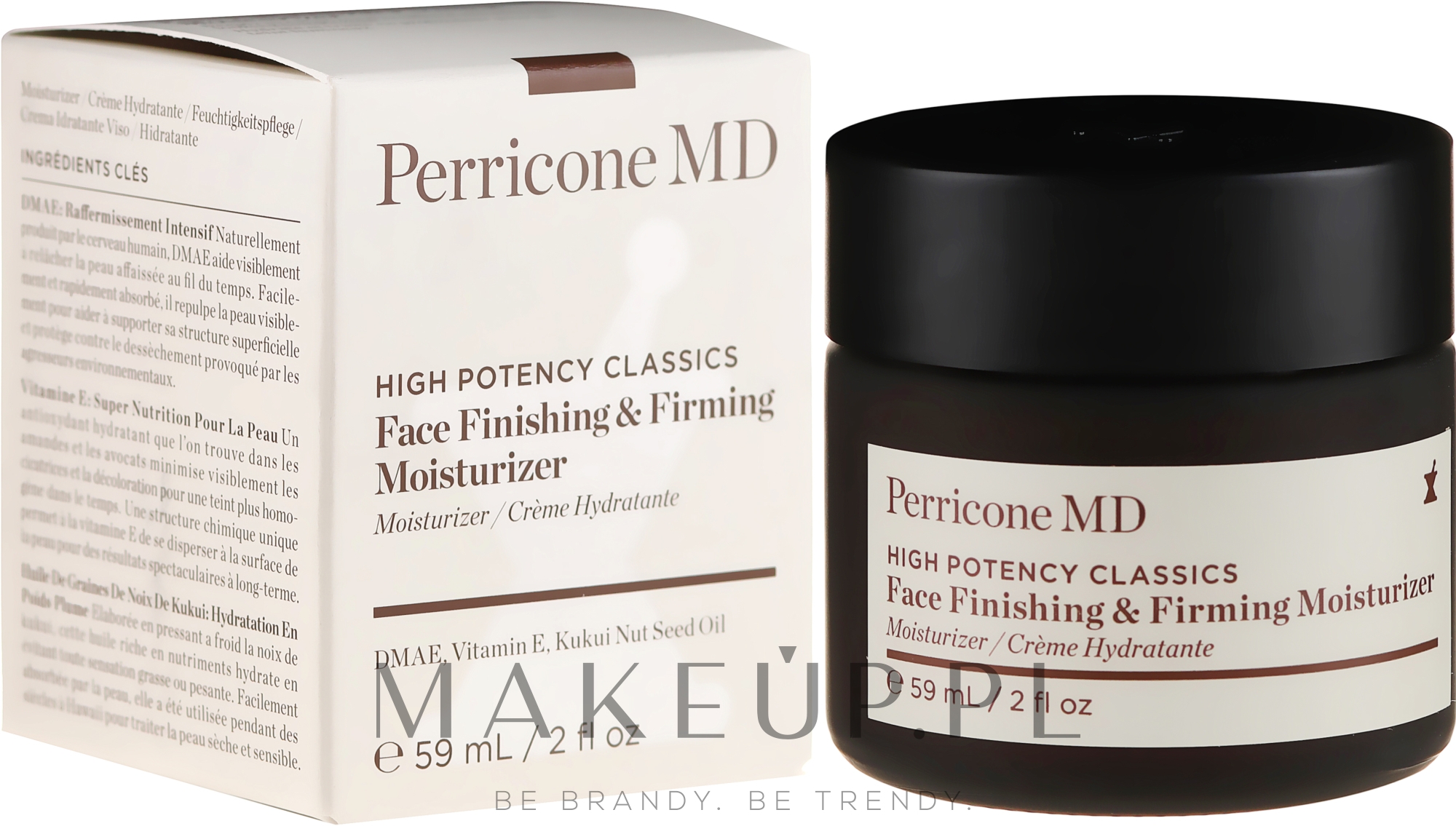 Nawilżający krem ujędrniający do twarzy - Perricone MD High Potency Classic Face Finishing & Firming Moisturizer — Zdjęcie 59 ml
