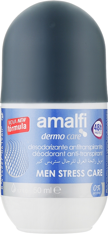 Dezodorant-antyperspirant - Amalfi Dermo Care Men Antiperspirant Deodorant Stress Care