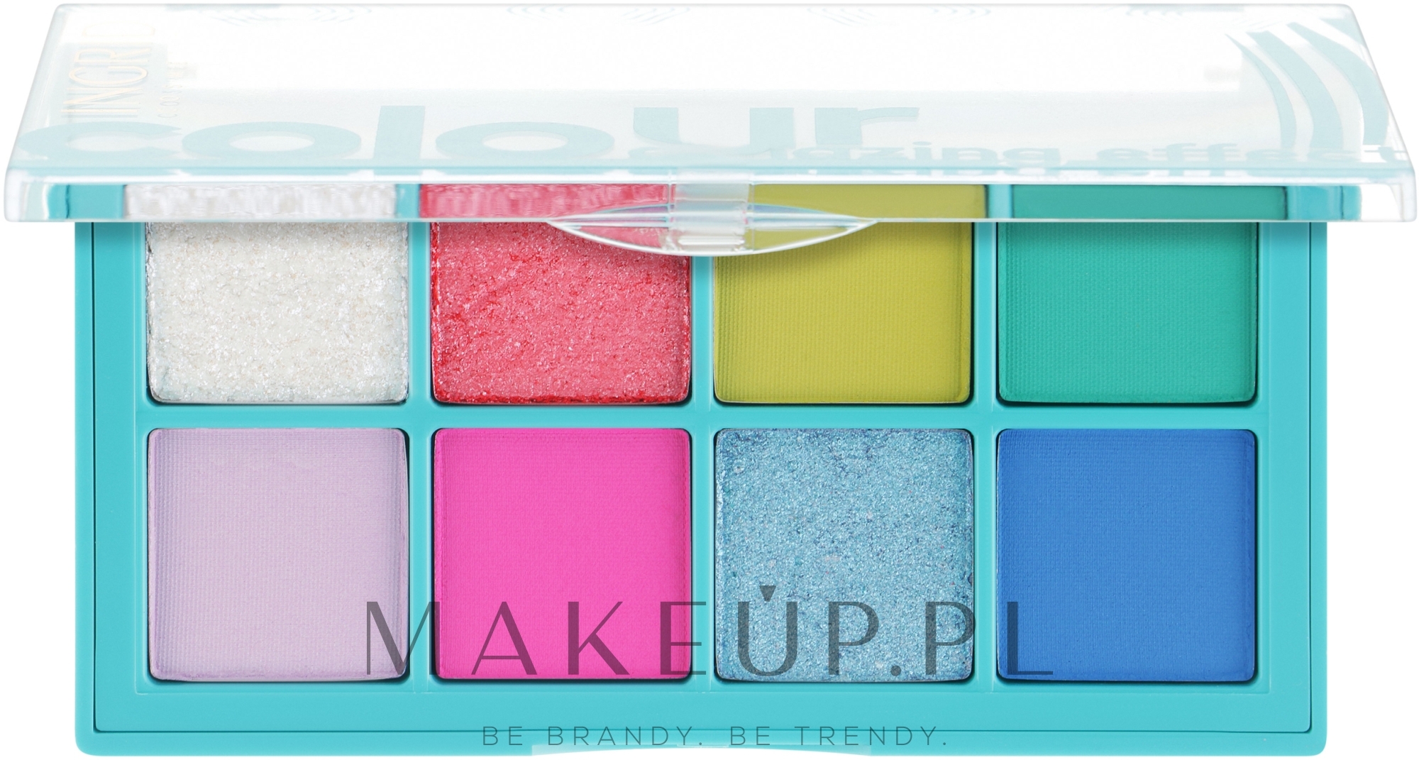 Paleta cieni do powiek - Ingrid Cosmetics Colour Amazing Effect Eyeshadow Palette — Zdjęcie 10 g