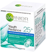 Kup PRZECENA! Krem do twarzy na noc - Garnier Skin Naturals Youth Radiance 25+ Night Cream *