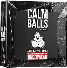 PRZECENA! Zestaw dla mężczyzn - Angry Beards Calm Balls (b/cr 150 ml + deo 150 ml + boxers M 1 pc) * — Zdjęcie N5