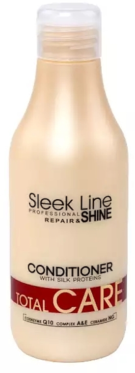 Odżywka do włosów - Stapiz Sleek Line Total Care Conditioner — Zdjęcie N1