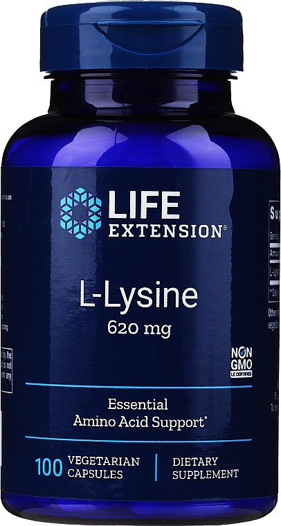 Suplement diety Lizyna - Life Extension L-Lysine — Zdjęcie N1