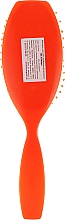 Szczotka do włosów, pomarańczowa - Titania Oval Haircare Brush — Zdjęcie N2