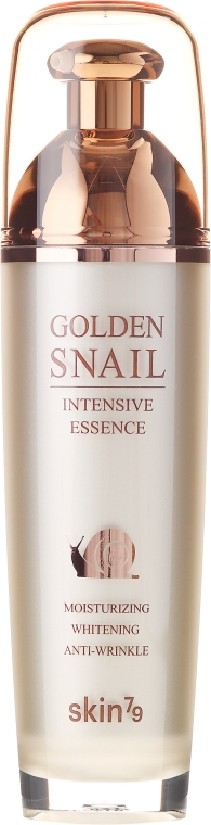 Odmładzająca esencja do twarzy z ekstraktem ze śluzu ślimaka - Skin79 Golden Snail Intensive Essence — Zdjęcie N2