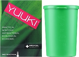 Pojemnik do dezynfekcji kubka menstruacyjnego, zielony - Yuuki Infuser Box — Zdjęcie N2