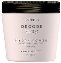 Intensywnie nawilżająca maska do włosów - Montibello Decode Zero Hydra Power Mask — Zdjęcie N1