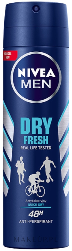 Antyperspirant w sprayu dla mężczyzn - NIVEA Dry Fresh Men Deodorant — Zdjęcie 150 ml