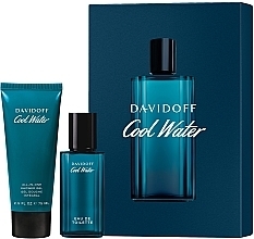 Davidoff Cool Water - Zestaw (edt/40 + sh/gel/75ml) — Zdjęcie N1