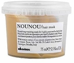 Odżywcza maska odbudowująca włosy - Davines Nounou Nourishing Repairing Hair Mask — Zdjęcie N2