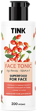 Odświeżający tonik do twarzy jagody goji - Tink Face Tonik