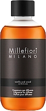 Kup Wkład do dyfuzora zapachowego - Millefiori Milano Natural Vanilla & Wood Diffuser Refill