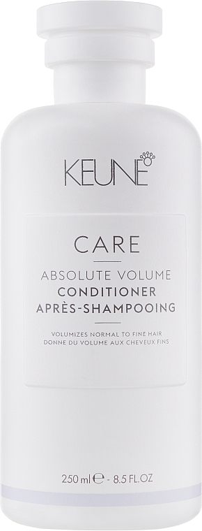 Odżywka do włosów dodająca objętości - Keune Care Absolute Volume Conditioner