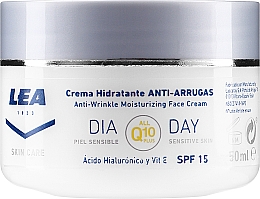 Kup Nawilżający krem ​​przeciwzmarszczkowy do twarzy - Lea Skin Care Anti-Wrinkle Moisturizing Q-10 Day Face Cream